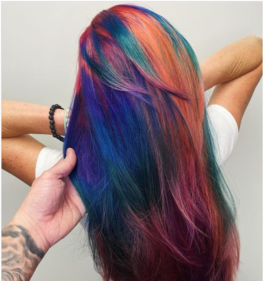 creative hair colors in Burbank